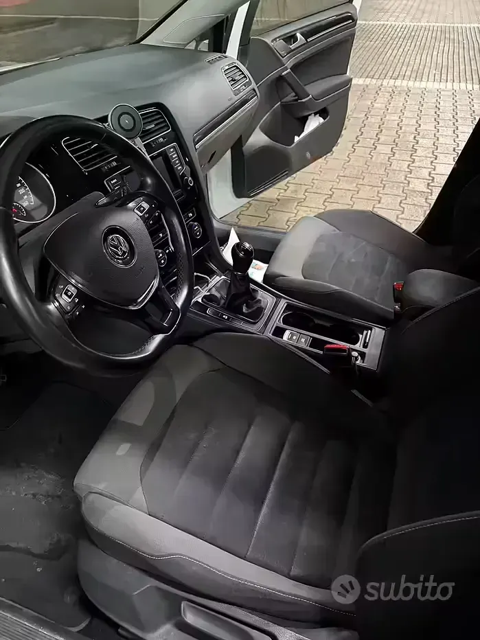 Usata VW Golf VII 150 CV (110 kW) 2013 Bianco Berlina