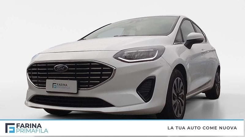 Bianco Usata 2023 Ford Fiesta Titanium Utilitaria | 13.900 € (Ottimo prezzo) - Immagine 1/4