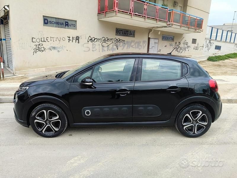 Usata Citroën C3 75 CV (55 kW) 2018 Nero Utilitaria