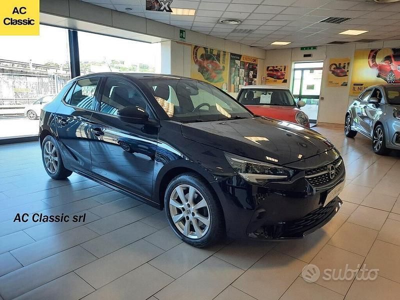 Usata Opel Corsa Elegance 75 CV (55 kW) 2021 Nero Berlina