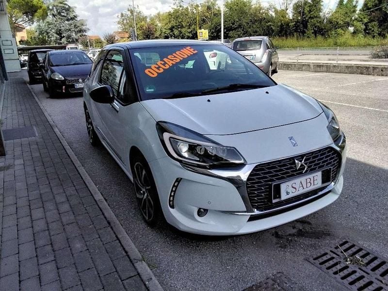 Usata DS Automobiles DS3 Sport Chic 131 CV (96 kW) 2016 Bianco Coupé