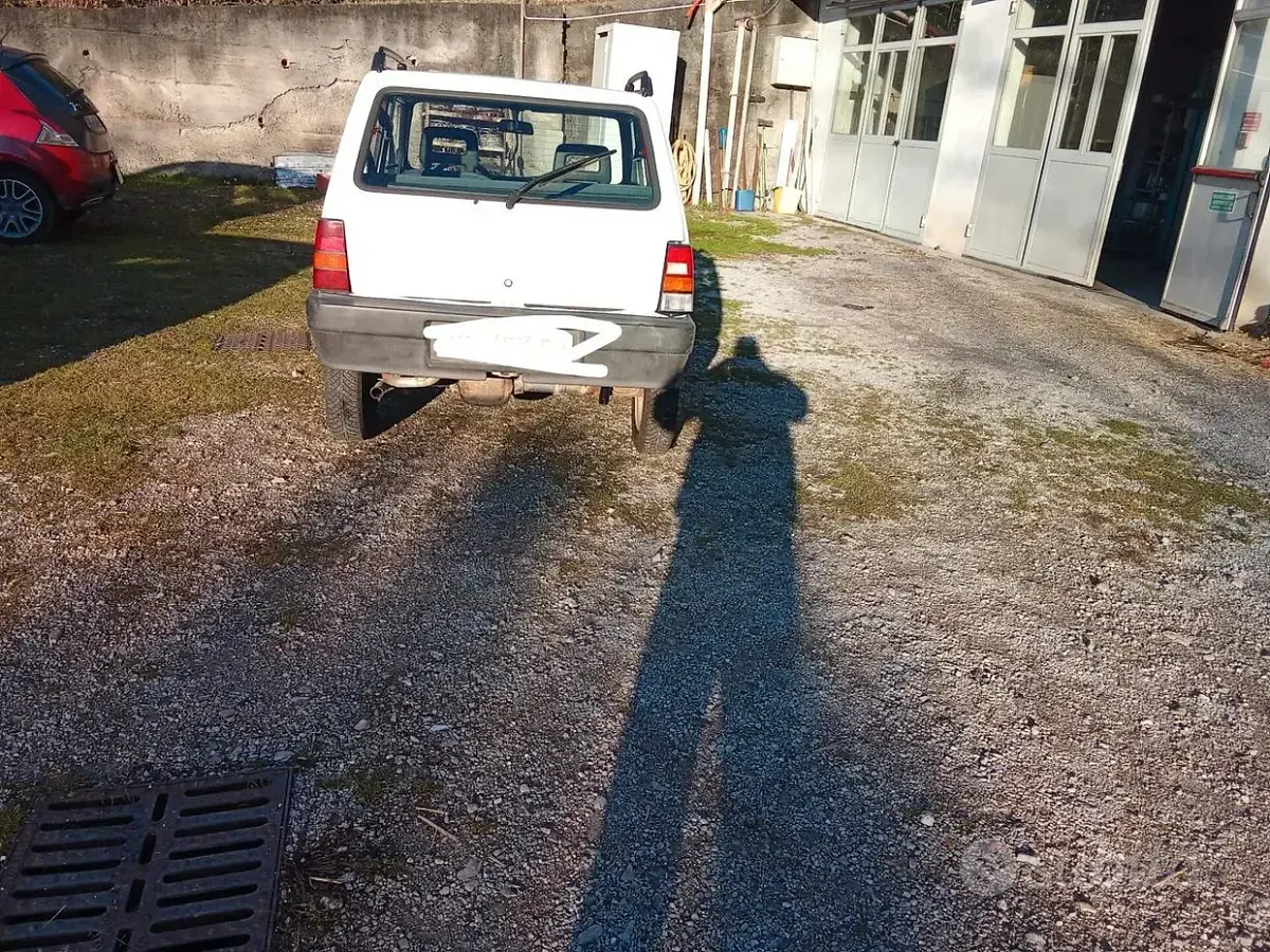 Usata Fiat Panda 4x4 68 CV (50 kW) 2008 Bianco Utilitaria