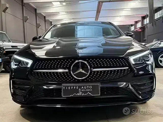 Usata Mercedes CLA250e Premium 160 CV (117 kW) 2021 Nero metallizzato Berlina