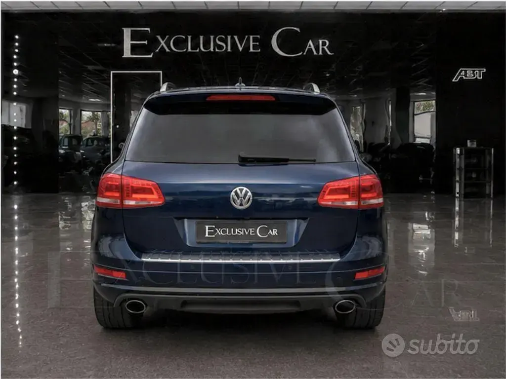 Usata VW Touareg 245 CV (180 kW) 2014 Blu SUV