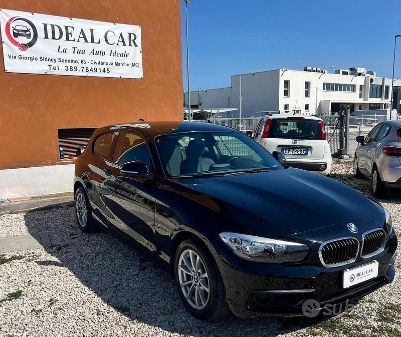 Usata BMW 114 95 CV (69 kW) 2016 Nero Utilitaria