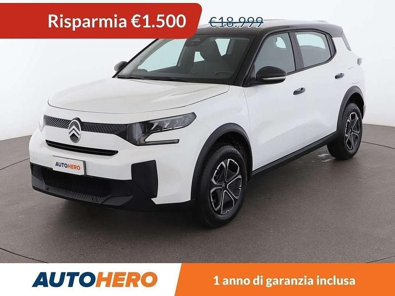 Bianco Usata 2025 Citroën C3 Aircross PureTech SUV | 17.499 € (Buon prezzo) - Immagine 1/3
