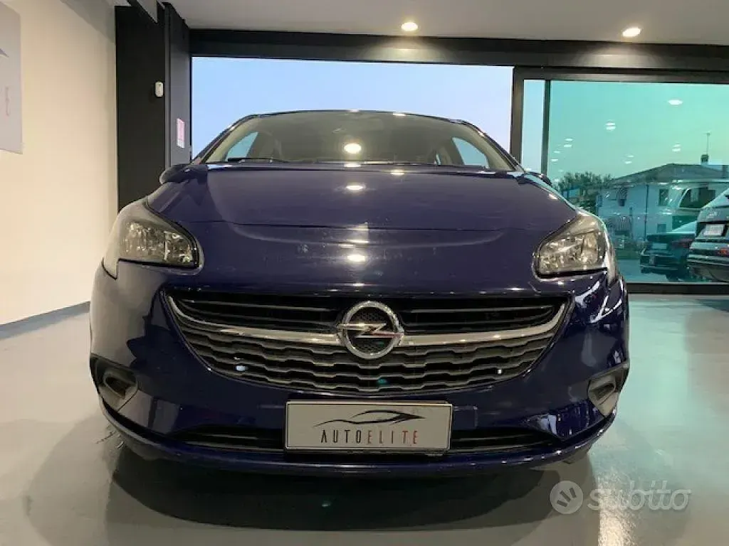 Usata Opel Corsa 90 CV (66 kW) 2016 Blu Utilitaria