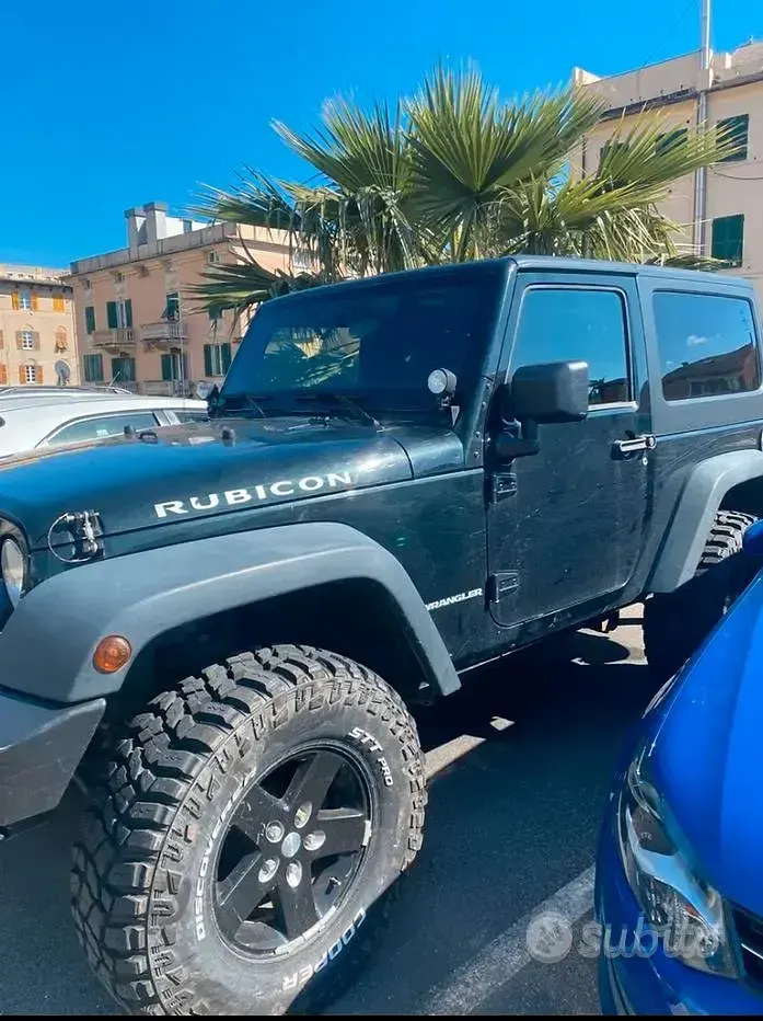 Usata Jeep Wrangler 284 CV (208 kW) 2012 Verde SUV