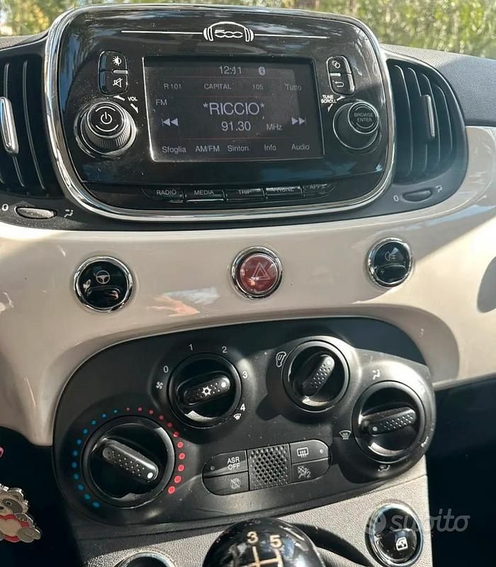 Usata Fiat 500 2017 Bianco Utilitaria