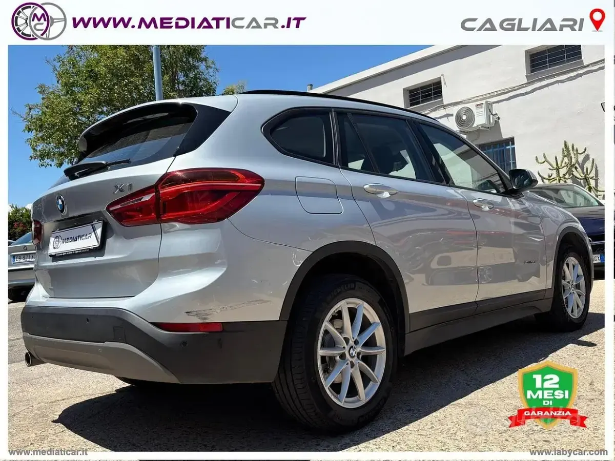 Usata BMW X1 150 CV (110 kW) 2017 Grigio SUV