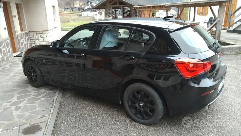 Usata BMW 116 2017 Nero Utilitaria