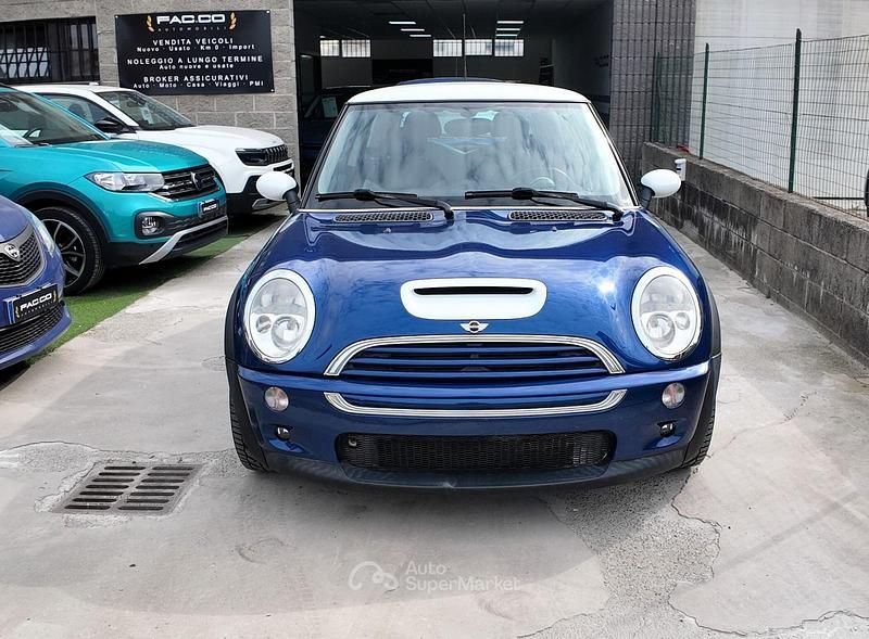 Usata Mini Cooper S 163 CV (119 kW) 2003 Blu Utilitaria