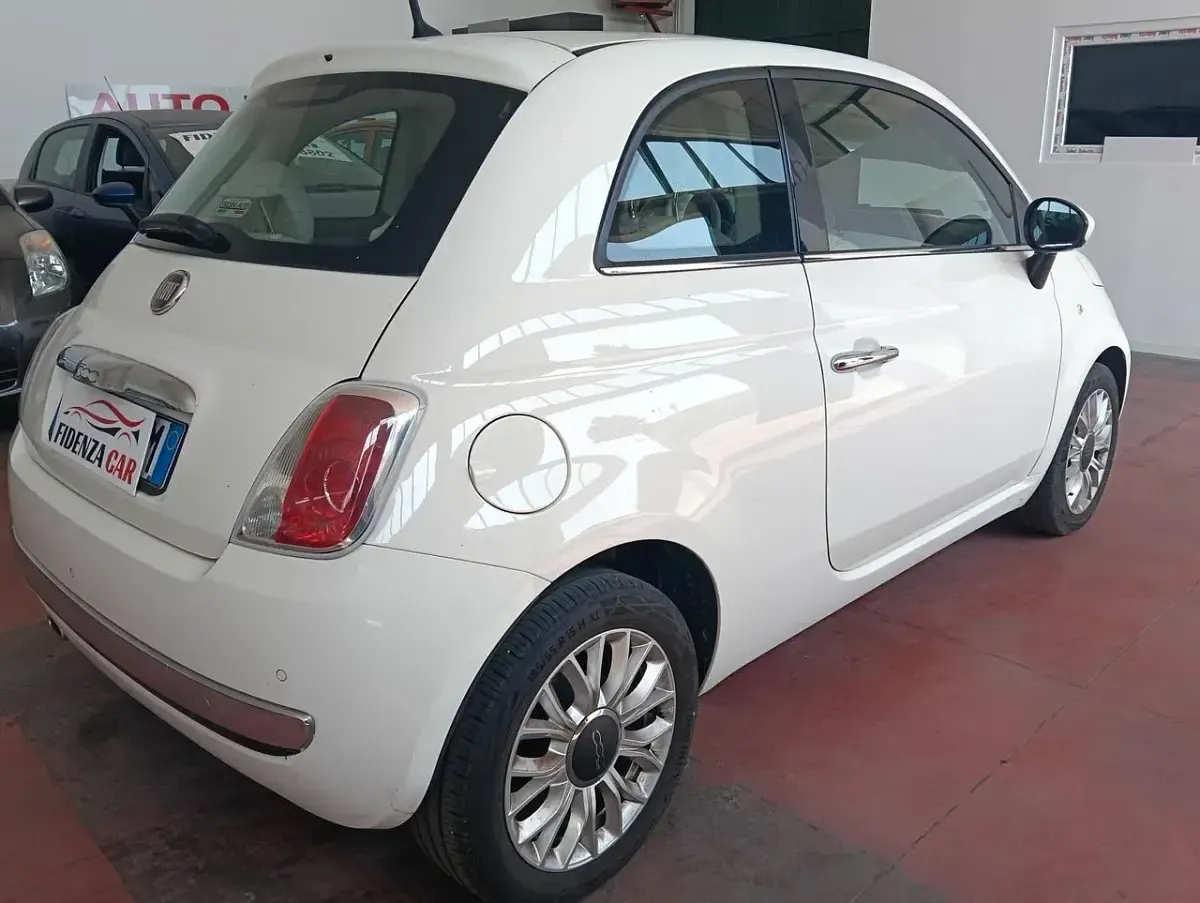 Usata Fiat 500 Lounge 95 CV (69 kW) 2016 Bianco Coupé