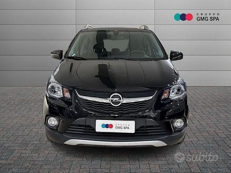 Usata Opel Karl Rocks 73 CV (53 kW) 2019 Nero Utilitaria