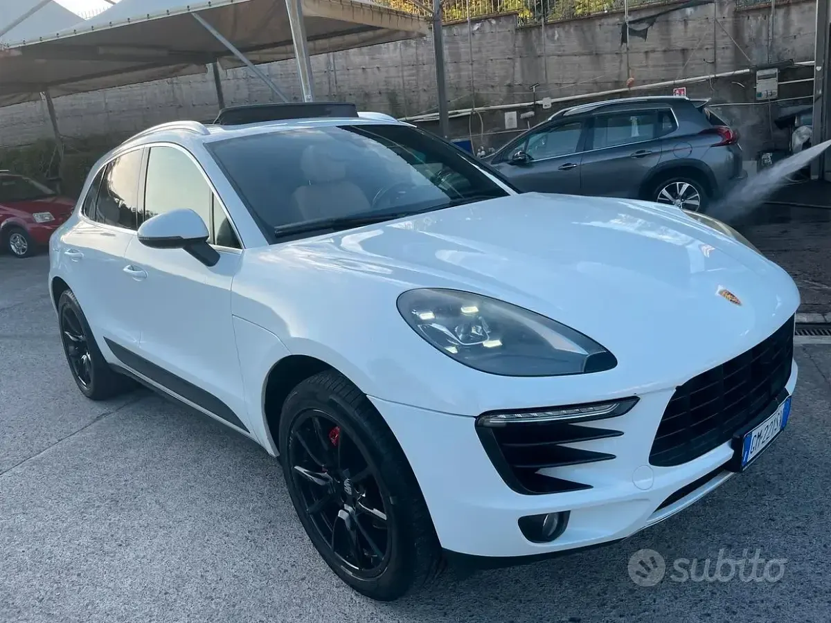 Usata Porsche Macan 250 CV (183 kW) 2016 Bianco SUV