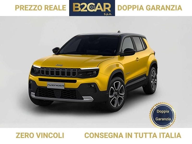 Usata Jeep Avenger EV Summit 114 kW (156 CV) 2025 Giallo SUV