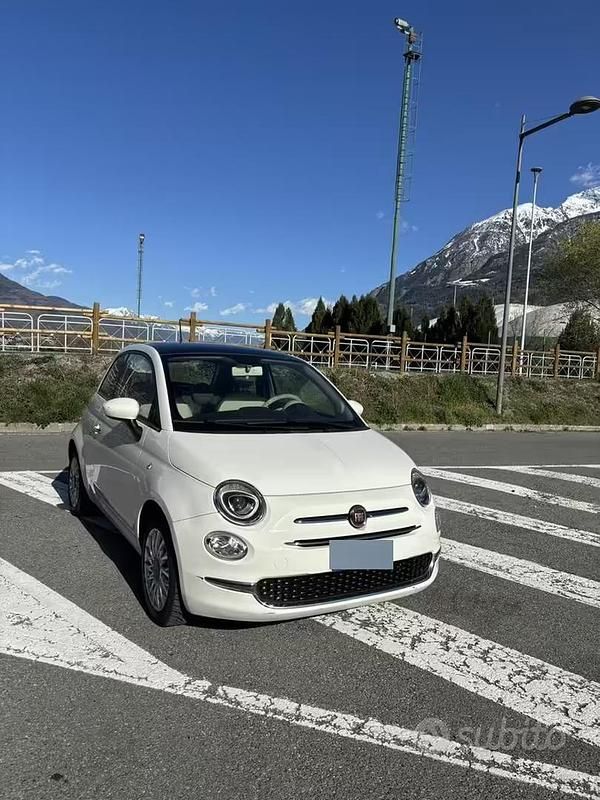 Usata Fiat 500 69 CV (50 kW) 2016 Bianco Berlina