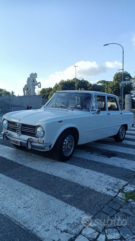 Usata Alfa Romeo Giulia 1970 Bianco Berlina