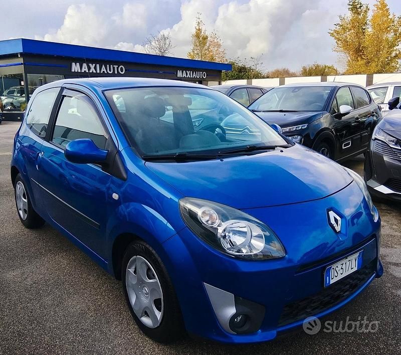 Usata Renault Twingo 74 CV (54 kW) 2008 Blu Utilitaria