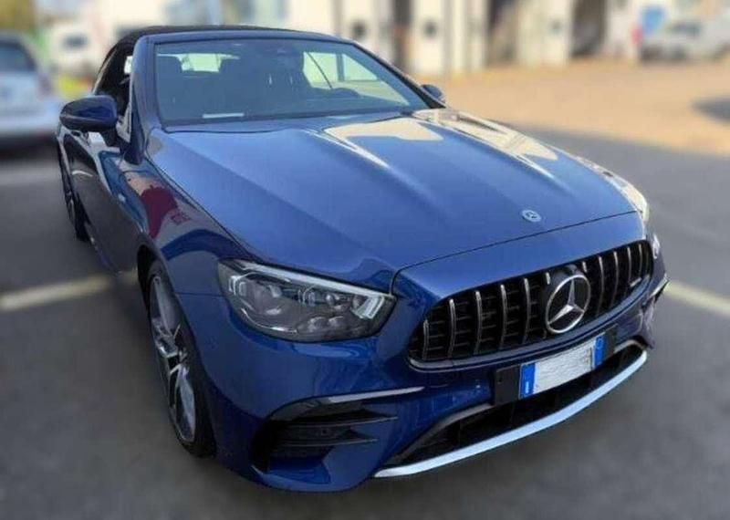 Usata Mercedes E53 AMG AMG 435 CV (319 kW) 2020 Blu/azzurro Cabrio