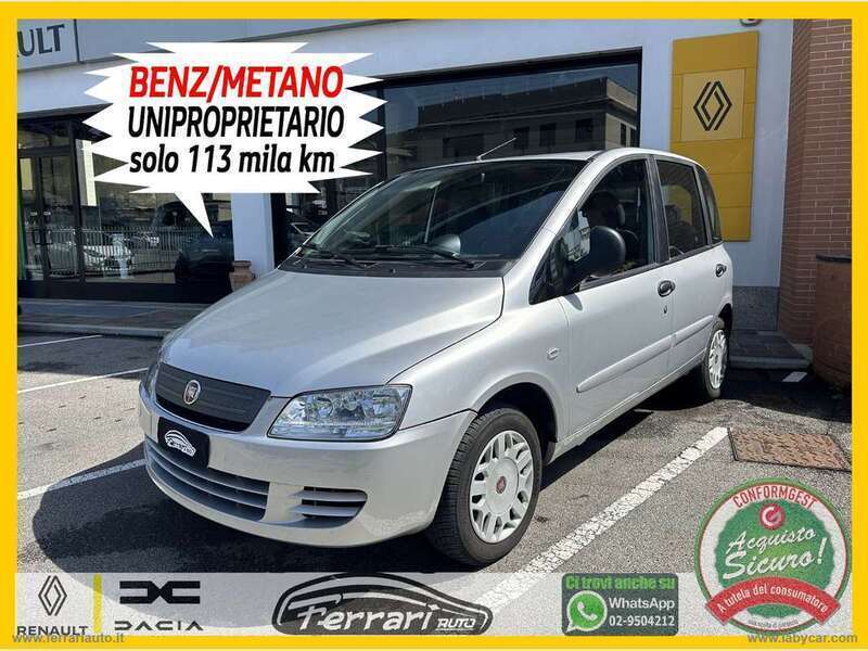 Venduto Fiat Multipla Metano Unipropr. - auto usate in vendita