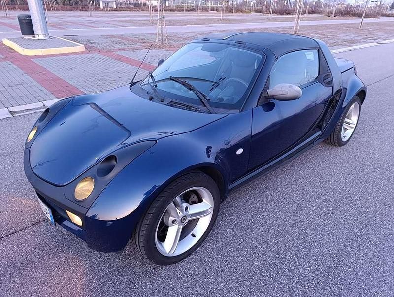 Usata Smart Roadster 61 CV (44 kW) 2003 Blu Cabrio