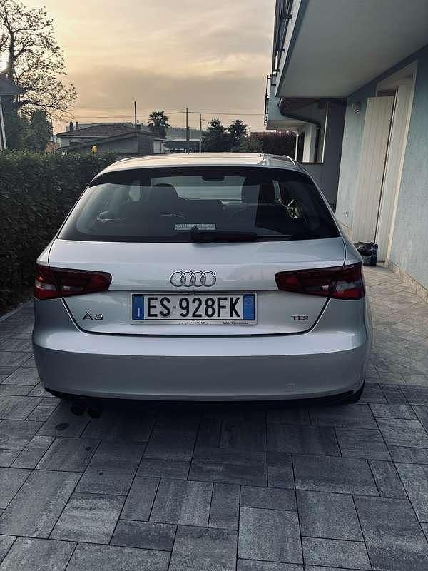 Usata Audi A3 Ambition 150 CV (110 kW) 2015 Argento Berlina