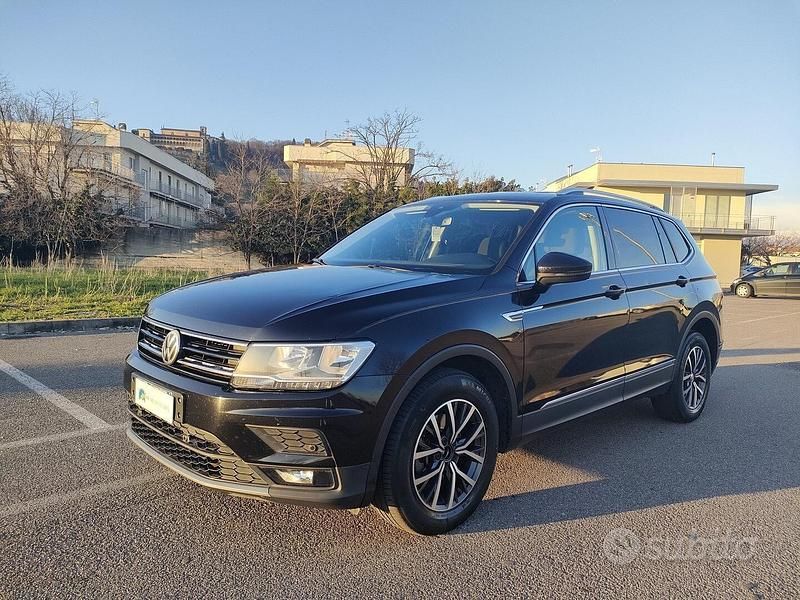 Usata VW Tiguan Allspace Advance 150 CV (110 kW) 2018 Nero SUV