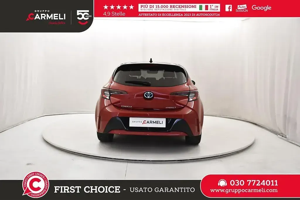Usata Toyota Corolla Style 122 CV (89 kW) 2019 Rosso Berlina