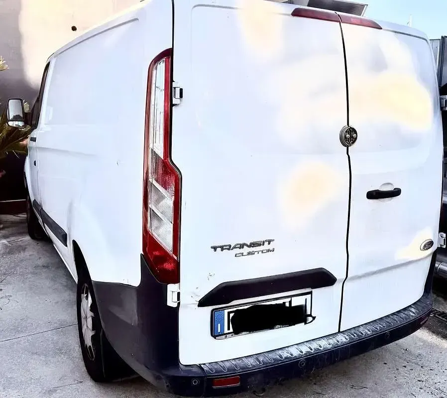Usata Ford Transit Custom 170 CV (125 kW) 2015 Bianco Furgone