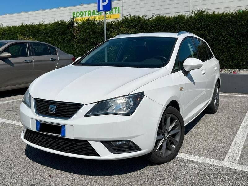 Usata Seat Ibiza ST 86 CV (63 kW) 2015 Bianco Station wagon
