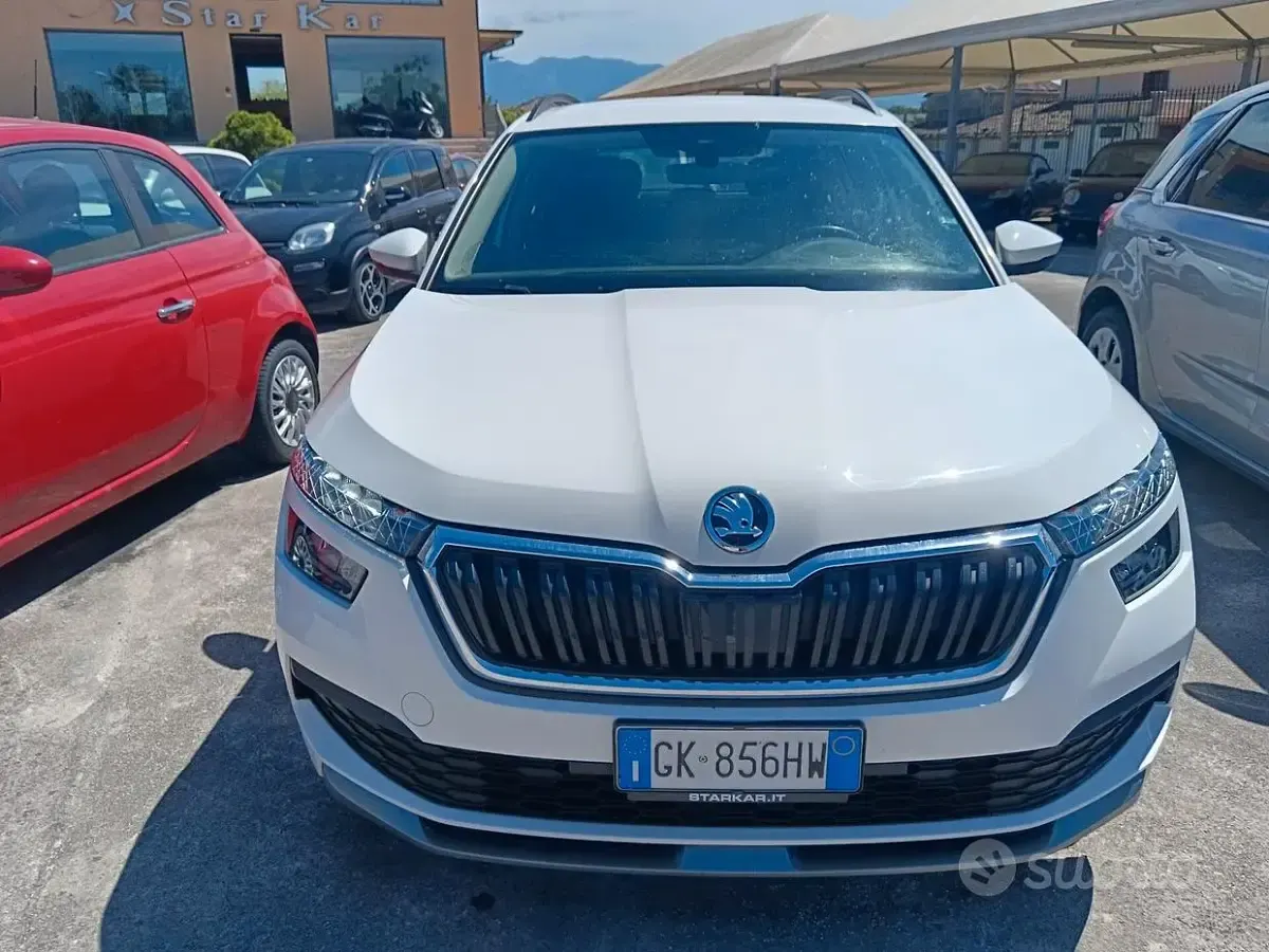 Usata Skoda Kamiq Ambition 95 CV (69 kW) 2022 Bianco SUV