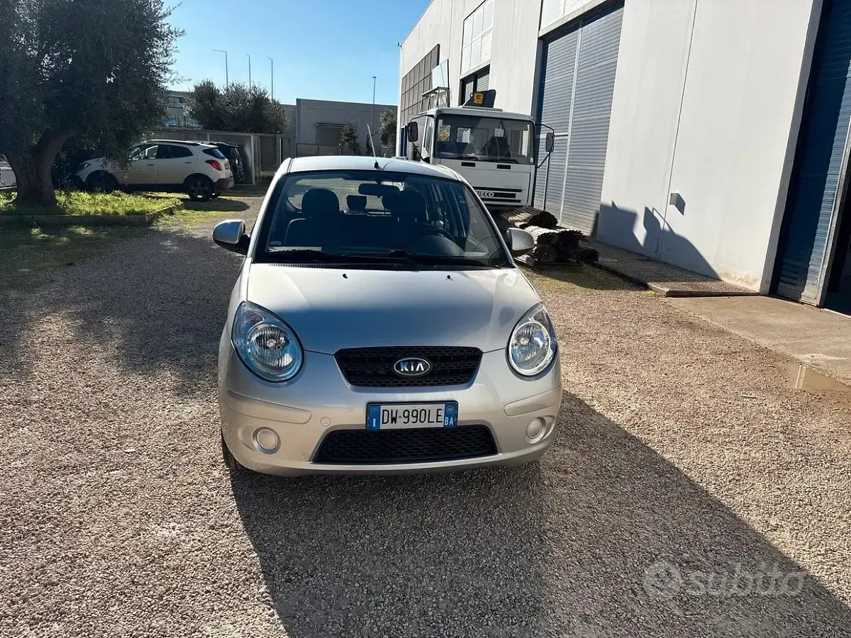 Usata Kia Picanto 62 CV (45 kW) 2009 Grigio Utilitaria