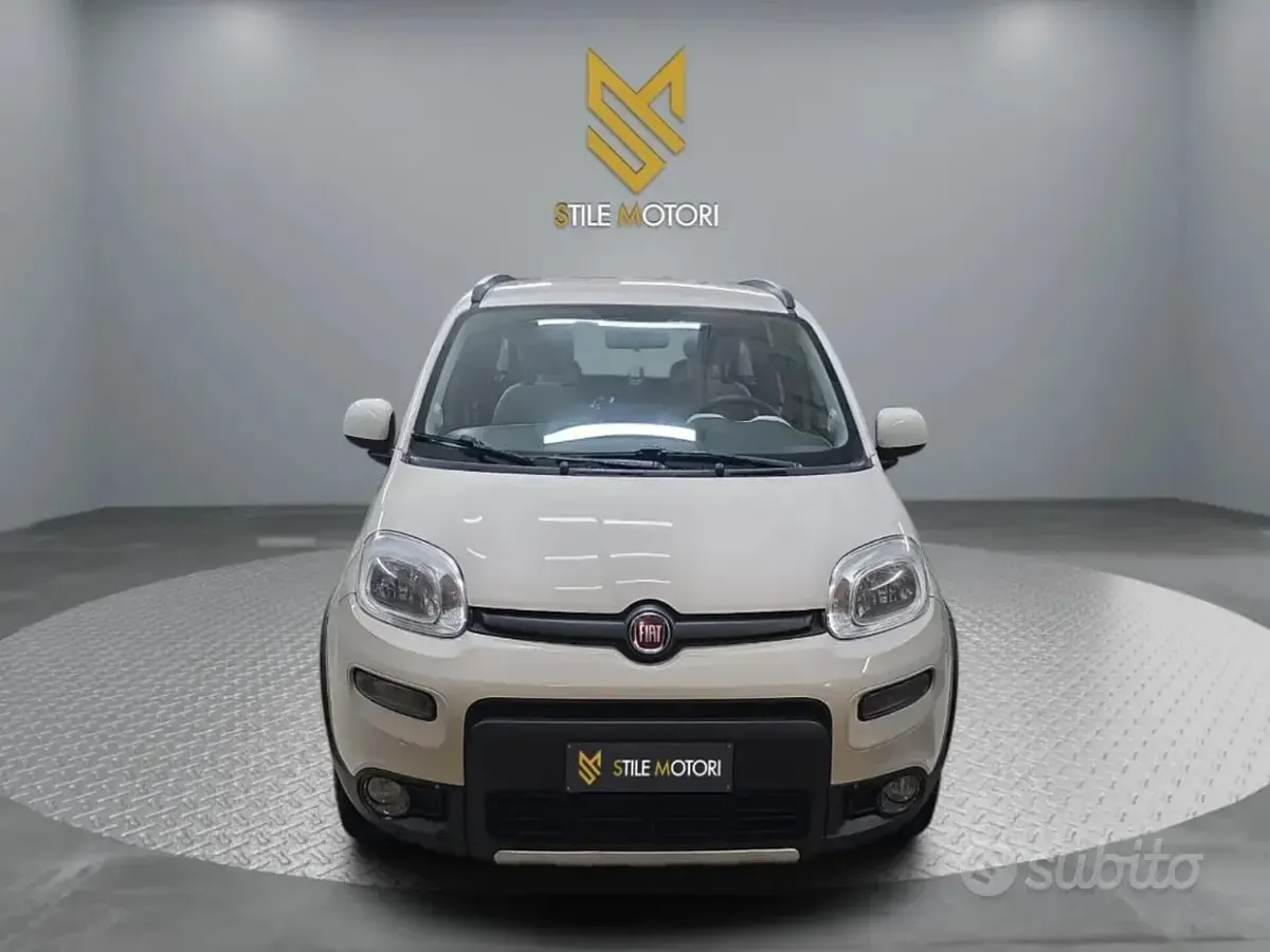 Usata Fiat Panda 4x4 75 CV (55 kW) 2013 Bianco Utilitaria
