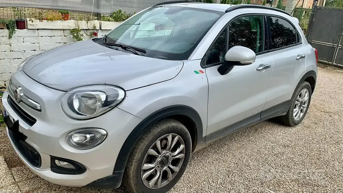 Usata Fiat 500X 95 CV (69 kW) 2017 Grigio SUV