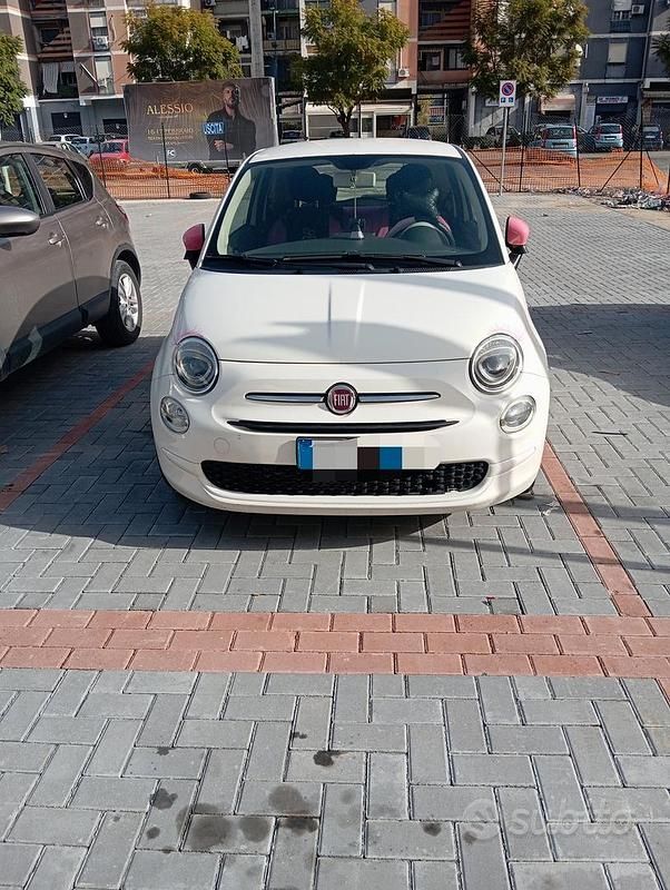Usata Fiat 500 95 CV (69 kW) 2017 Bianco Berlina