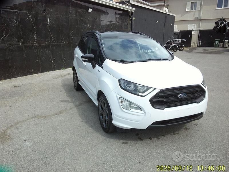 Usata Ford Ecosport ST-Line 125 CV (91 kW) 2020 Bianco SUV