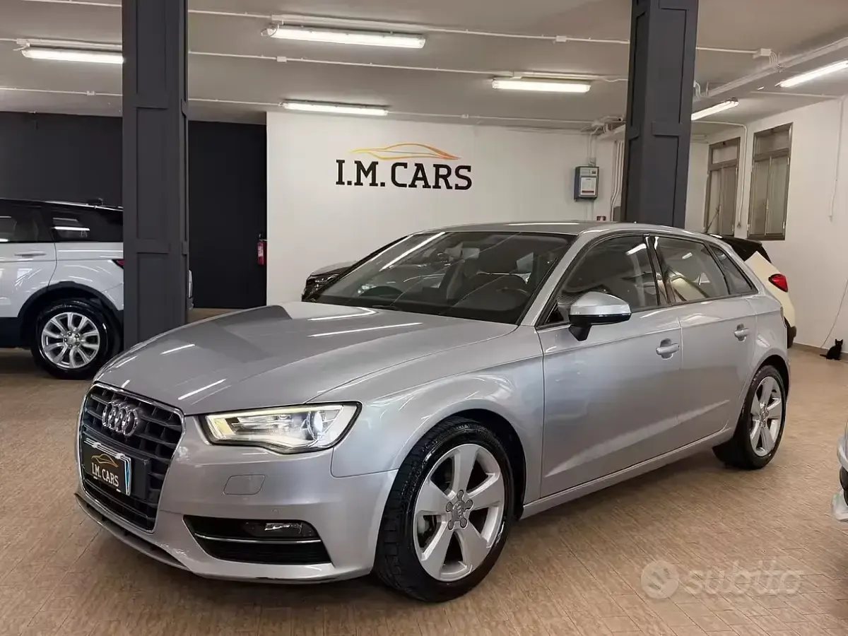 Usata Audi A3 Ambition 110 CV (80 kW) 2016 Grigio Berlina