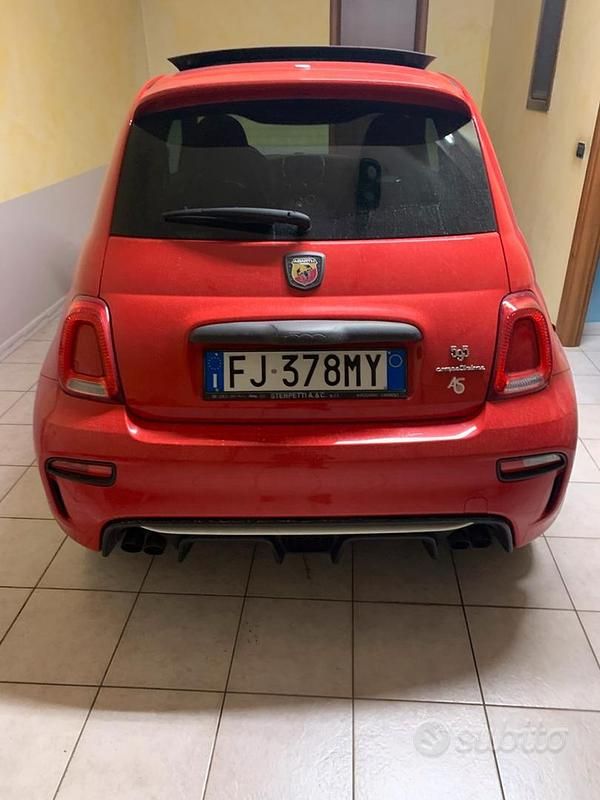 Usata Abarth 595 180 CV (132 kW) 2017 Rosso Berlina