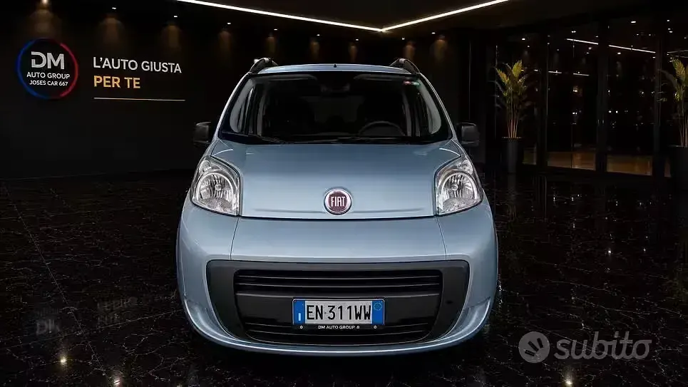 Usata Fiat Qubo Trekking 70 CV (51 kW) 2012 Blu Monovolume
