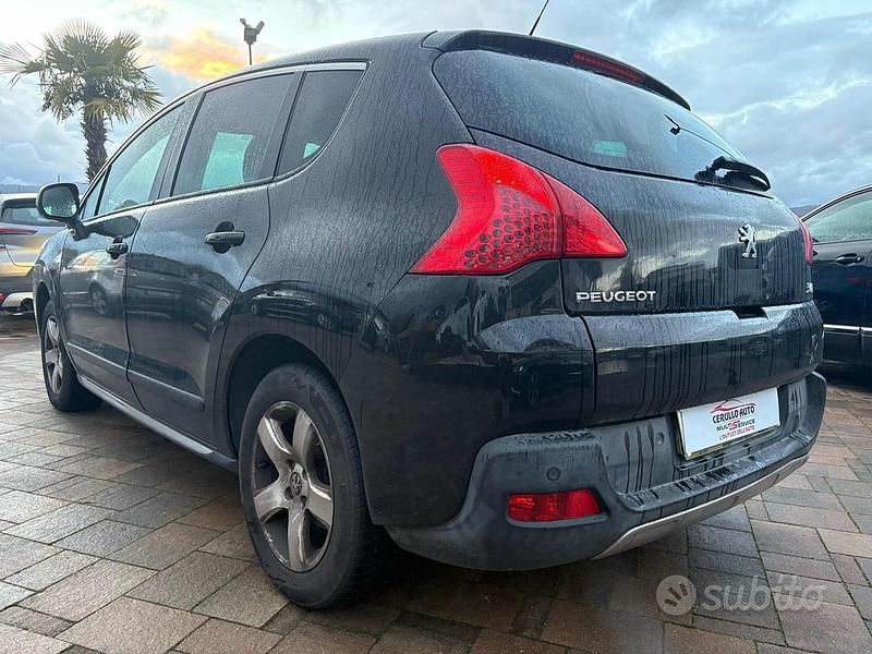 Usata Peugeot 3008 150 CV (110 kW) 2009 Nero SUV