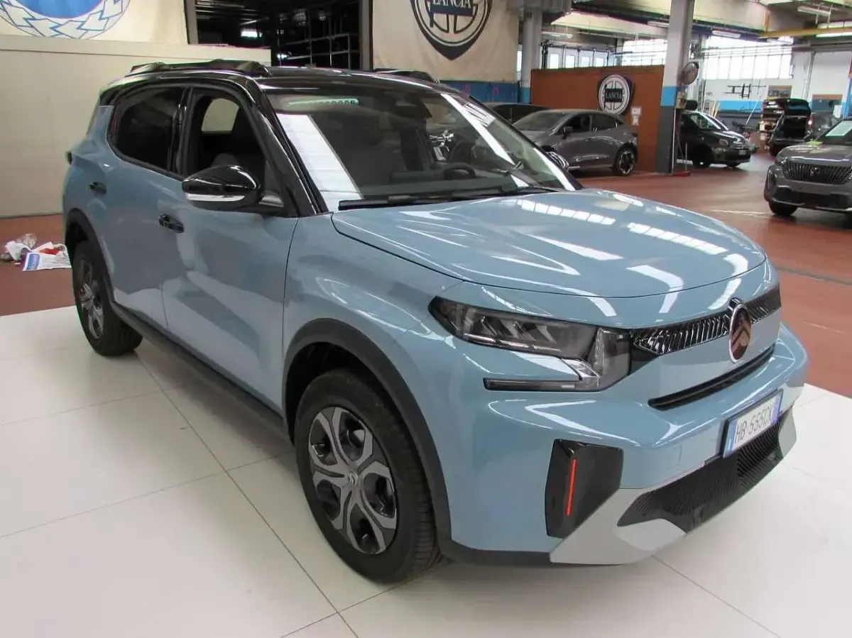 Nuova Citroën C3 Aircross PureTech 101 CV (74 kW) 2025 Blu montecarlotetto nero SUV