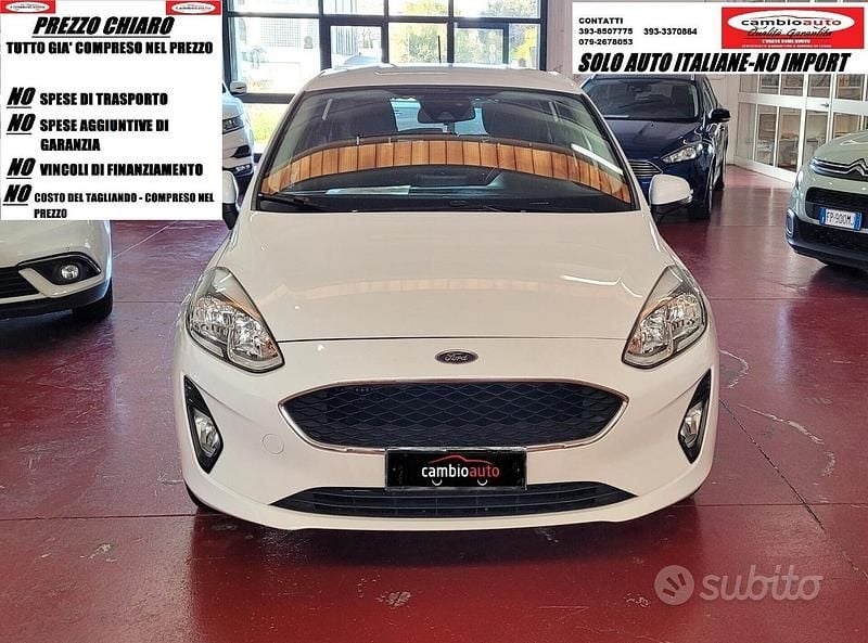 Usata Ford Fiesta Business Edition 85 CV (62 kW) 2020 Bianco Berlina