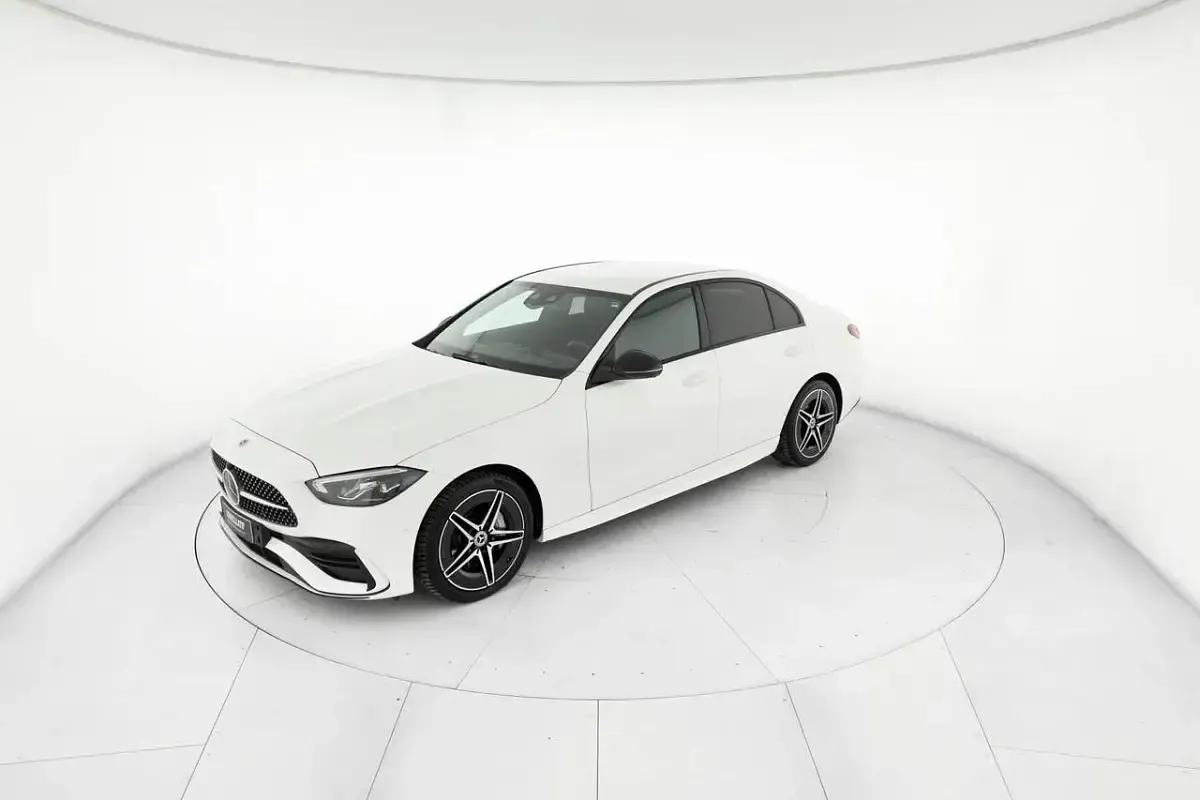 Usata Mercedes C220 Advanced 197 CV (144 kW) 2023 Bianco Berlina