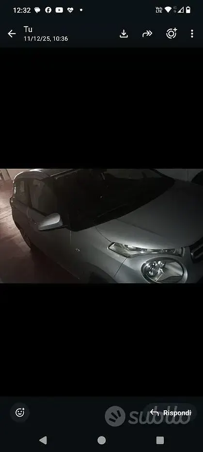 Usata Citroën C1 69 CV (50 kW) 2017 Grigio Utilitaria