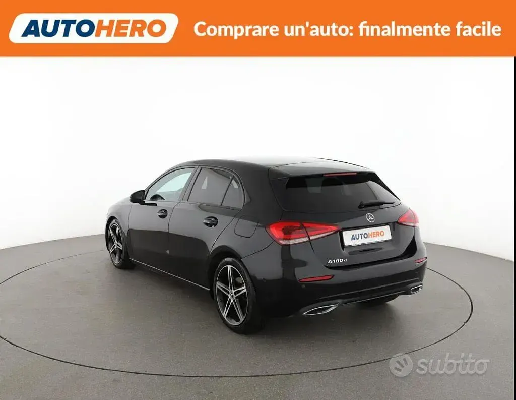 Usata Mercedes A180 Progressive 116 CV (85 kW) 2021 Nero Berlina