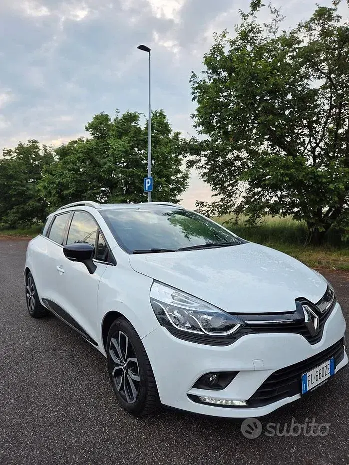 Usata Renault Clio GrandTour 90 CV (66 kW) 2018 Bianco Station wagon