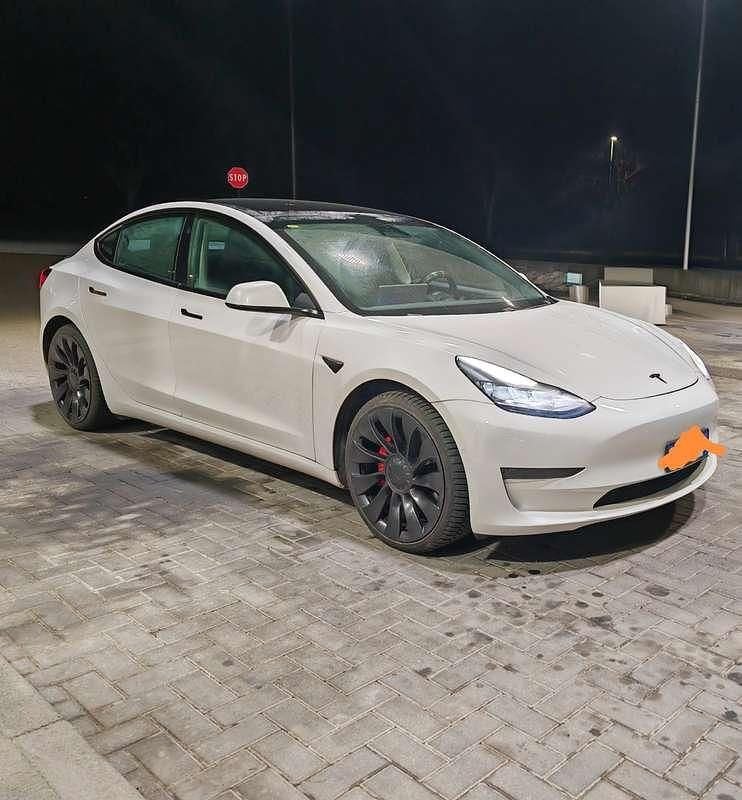 Usata Tesla Model 3 Performance 155 kW (211 CV) 2021 Bianco Berlina