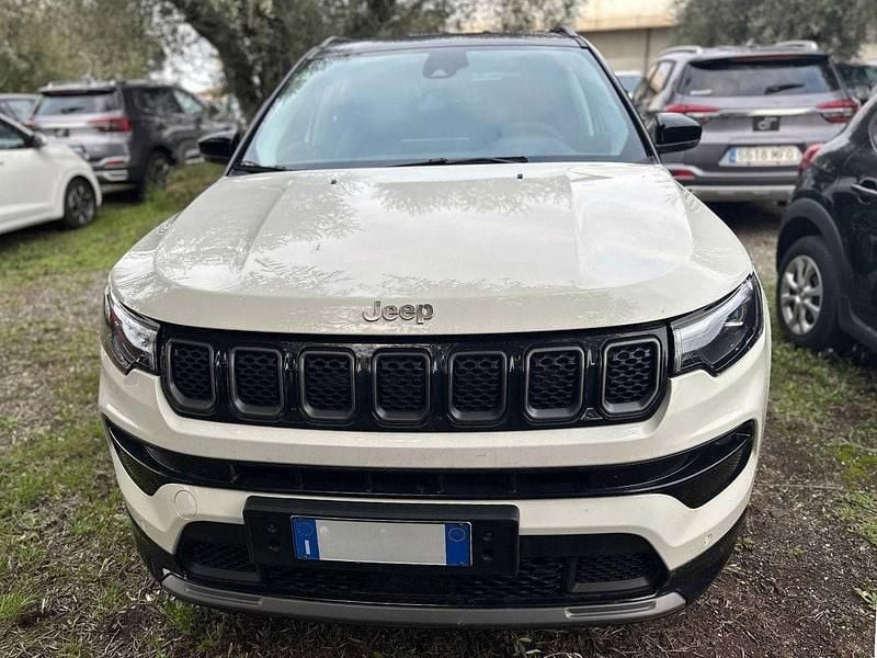 Bianco Usata 2024 Jeep Compass SUV | 23.450 € (Super prezzo) - Immagine 1/3