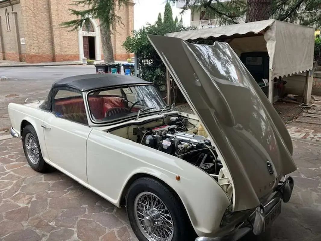 Usata Triumph TR4 101 CV (74 kW) 1963 Bianco Cabrio